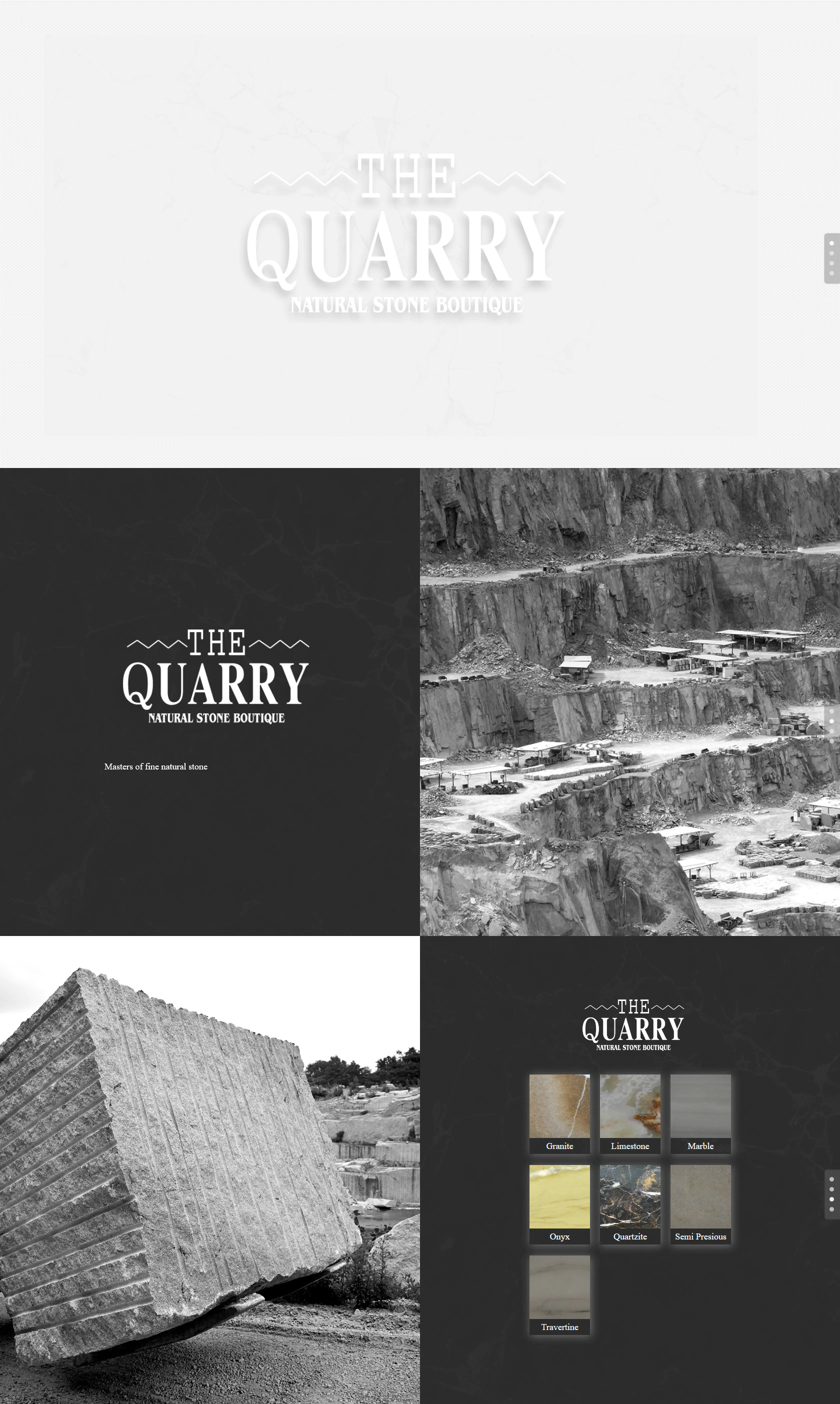 Hexabit web design - The Quarry Inc